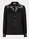ESQUALO W23.14732 Blouse lace jacquard black
