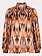 ESQUALO W23.14713 Blouse basic ethnic skins print