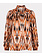 ESQUALO W23.14713 Blouse basic ethnic skins print