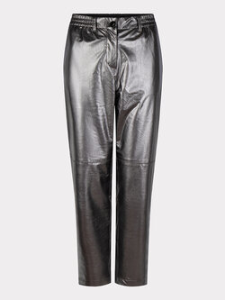 Esqualo W23.11701 Trousers metallic pu silver