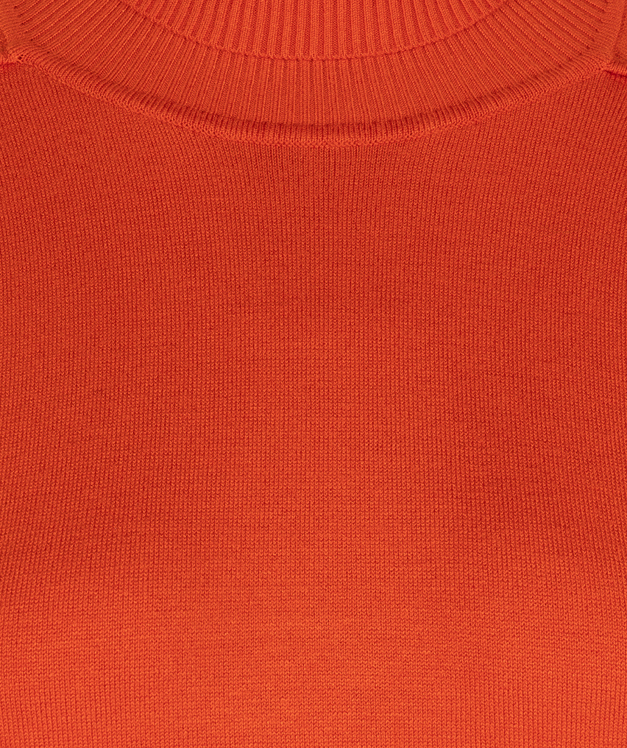 ESQUALO W23.07706 Sweater raglan col red clay