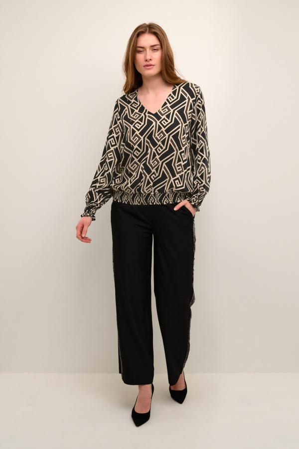 CULTURE CUmalton Blouse 50110017 Black 500012