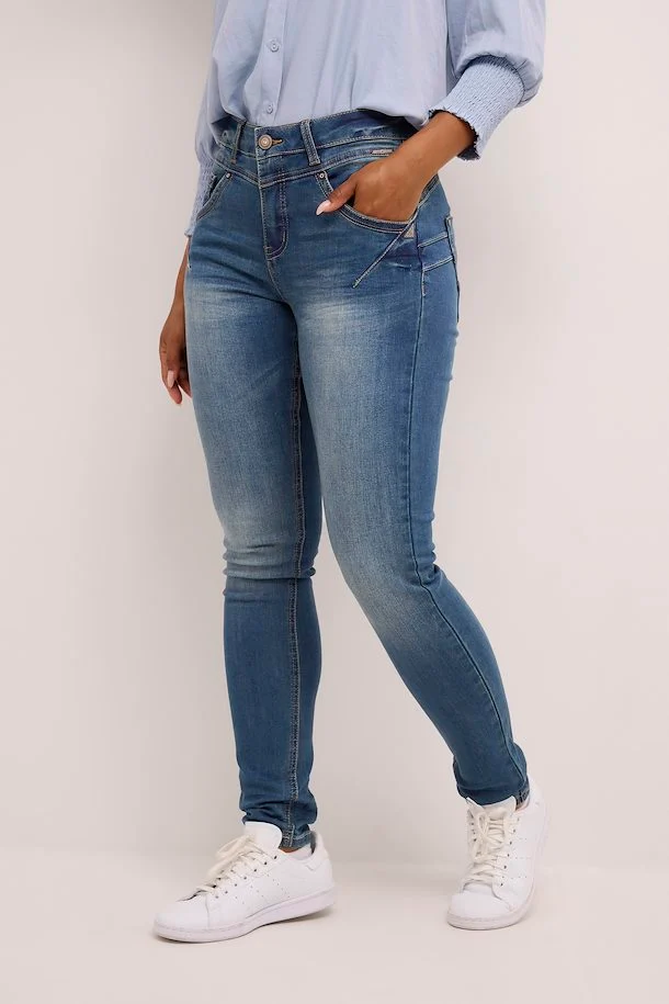 CREAM 10604221 Amalie jeans Blue denim