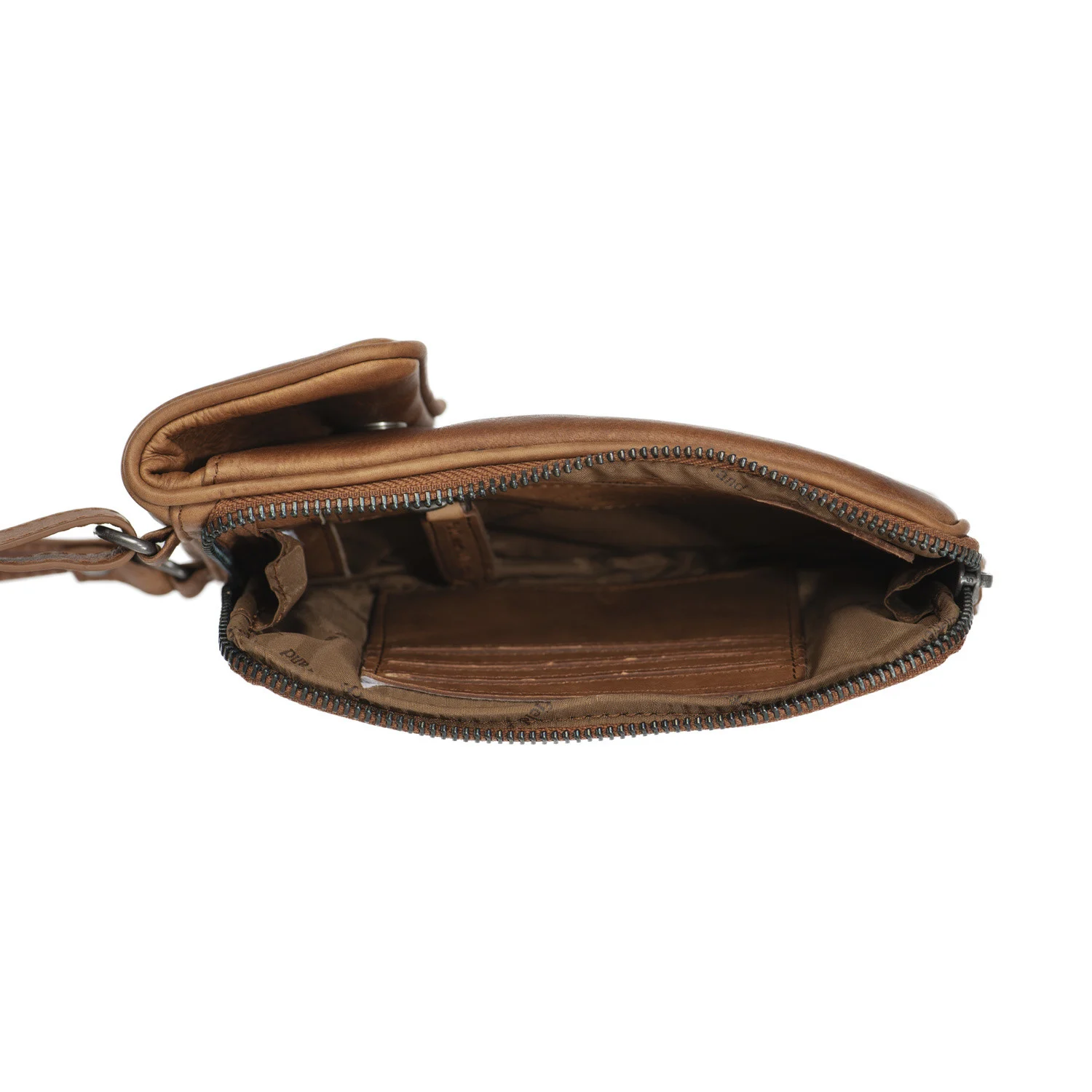 THE CHESTERFIELD BRAND Leren Telefoontasje Cognac Anderson C48.115231