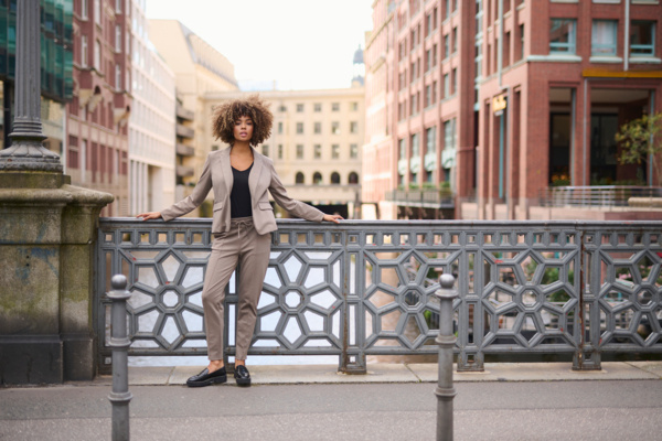 CULTURE 50110292 Cueloise jersey blazer falcon