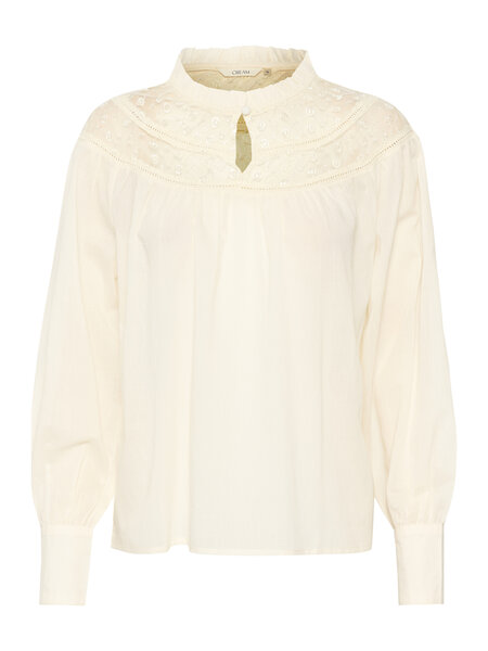 CREAM 10612221 Crfio blouse eggnog