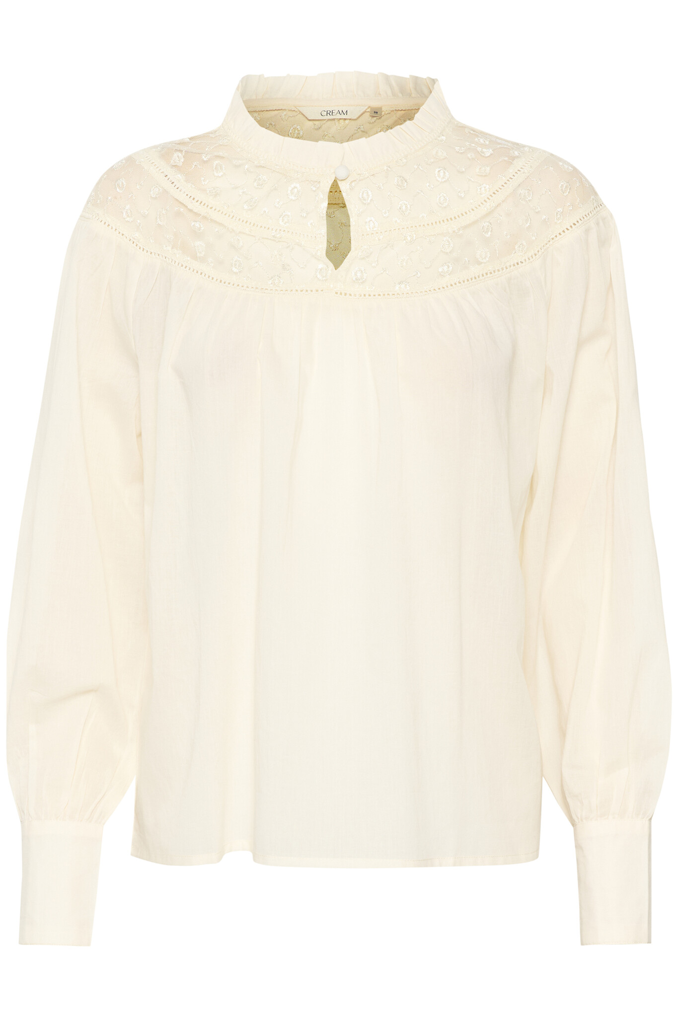 CREAM 10612221 Crfio blouse eggnog