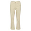 CREAM 10612168 Crann 7/8 straight leg twill -coco fit feather gray