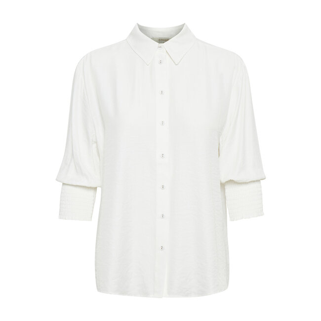 CREAM 10606063 Nolacr shirt chalk