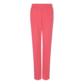 ESQUALO SP24.05004 Trousers jogger flair modal strawberry