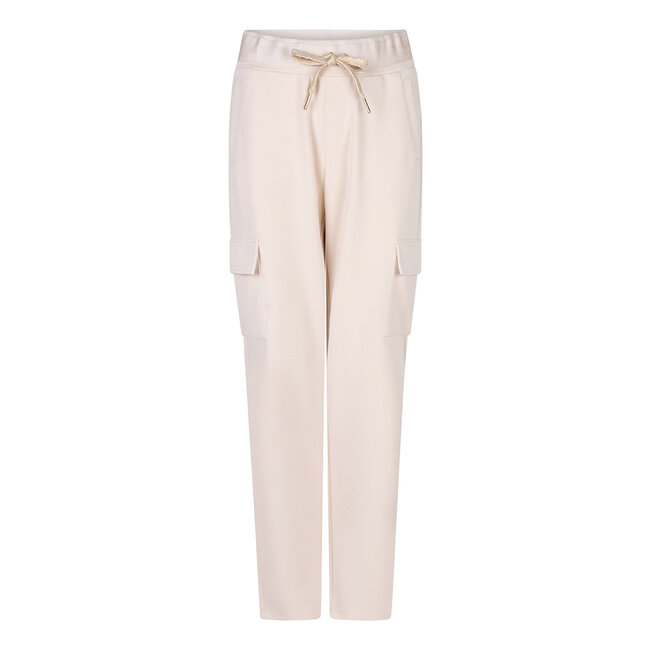 ESQUALO SP24.05005 Trousers jogger cargo modal sand