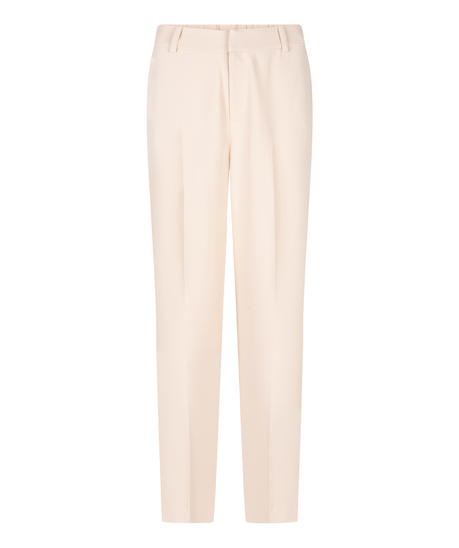 ESQUALO SP24.10003 Trousers wide city twill sand