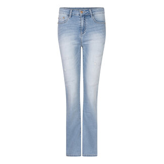 ESQUALO SP24.12004 Trousers flair jeans blue