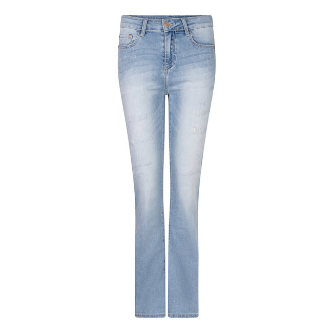ESQUALO SP24.12004 Trousers flair jeans blue