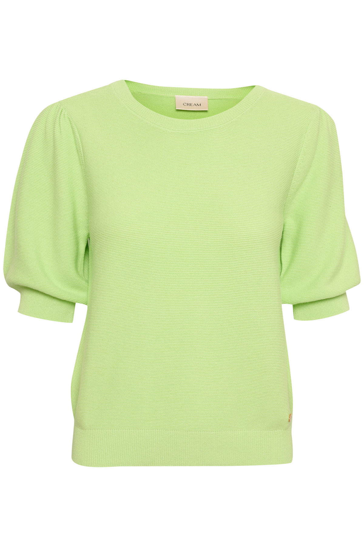 CREAM 10609539 Crsillar knit pullover power green