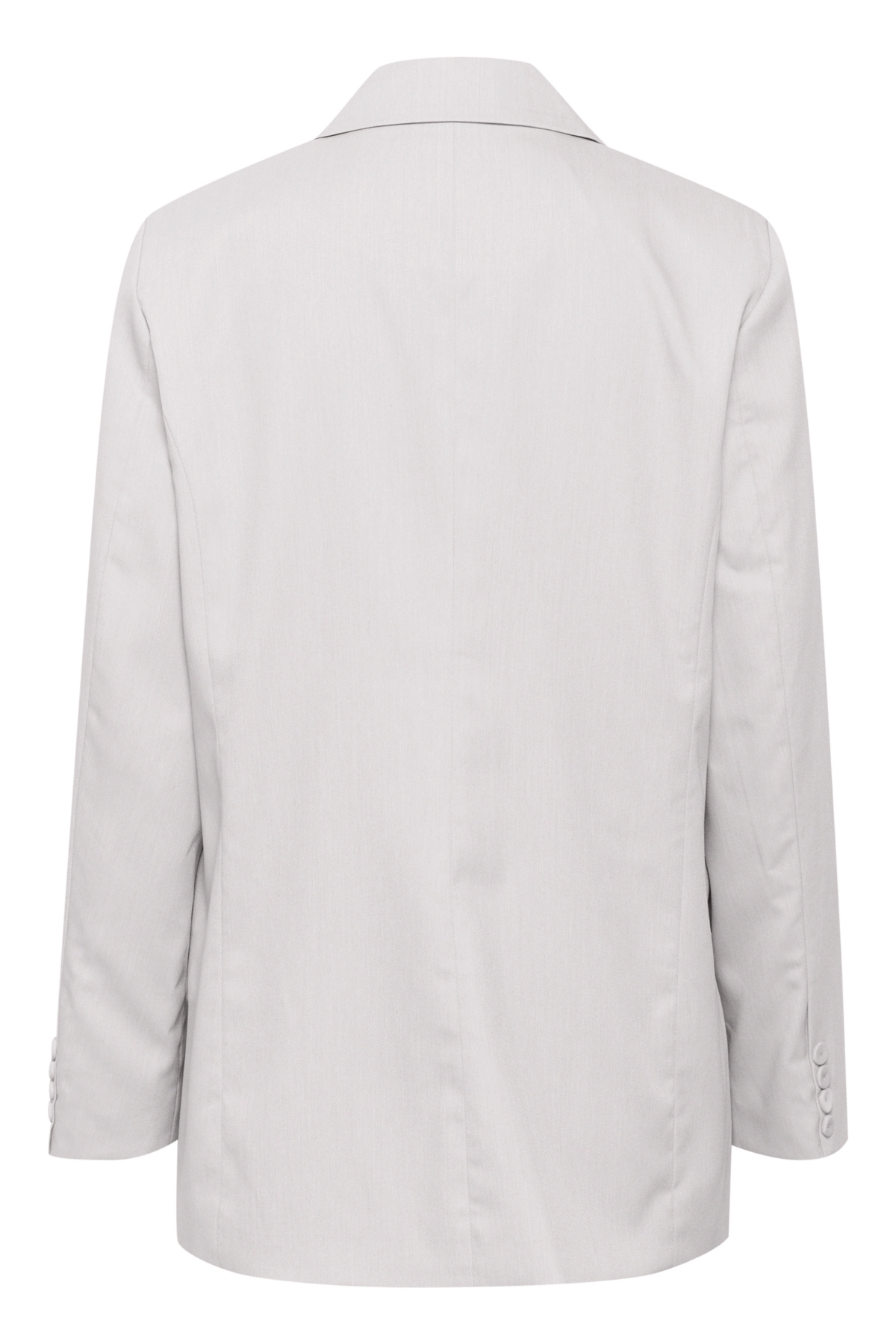 CREAM 10612353 Crcocamia melange long blazer micro chip mela