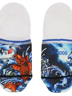 Xpooos FOOTIES XPOOOS TATTOO KOI INVISIBLES
