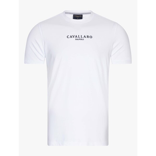 CAVALLARO 117241003 Bari tee white