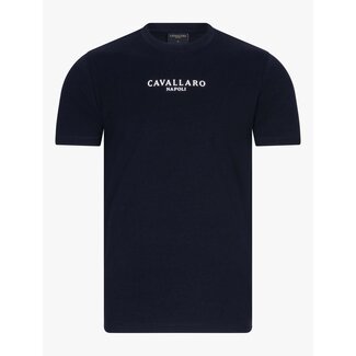 CAVALLARO 117241003 Bari tee dark blue