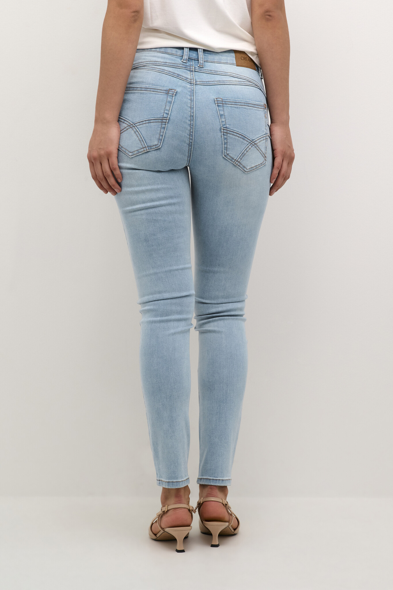 CREAM 10604221 Amalie jeans shape fit texsas medium b