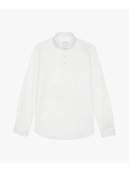 PROFUOMO JAPANESE KNITTED POLO PPUH10057A WHITE