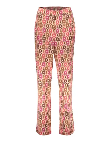 GEISHA 41218-20 Pants sand/brown/fuchsia