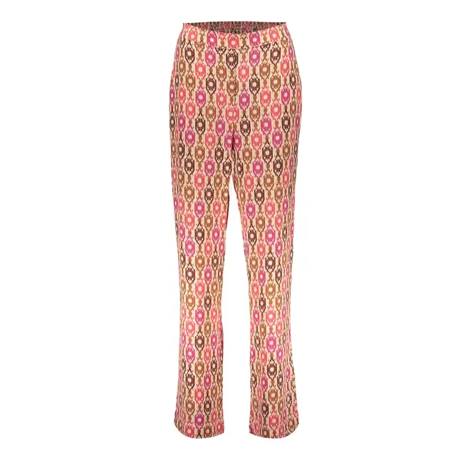 GEISHA 41218-20 Pants sand/brown/fuchsia