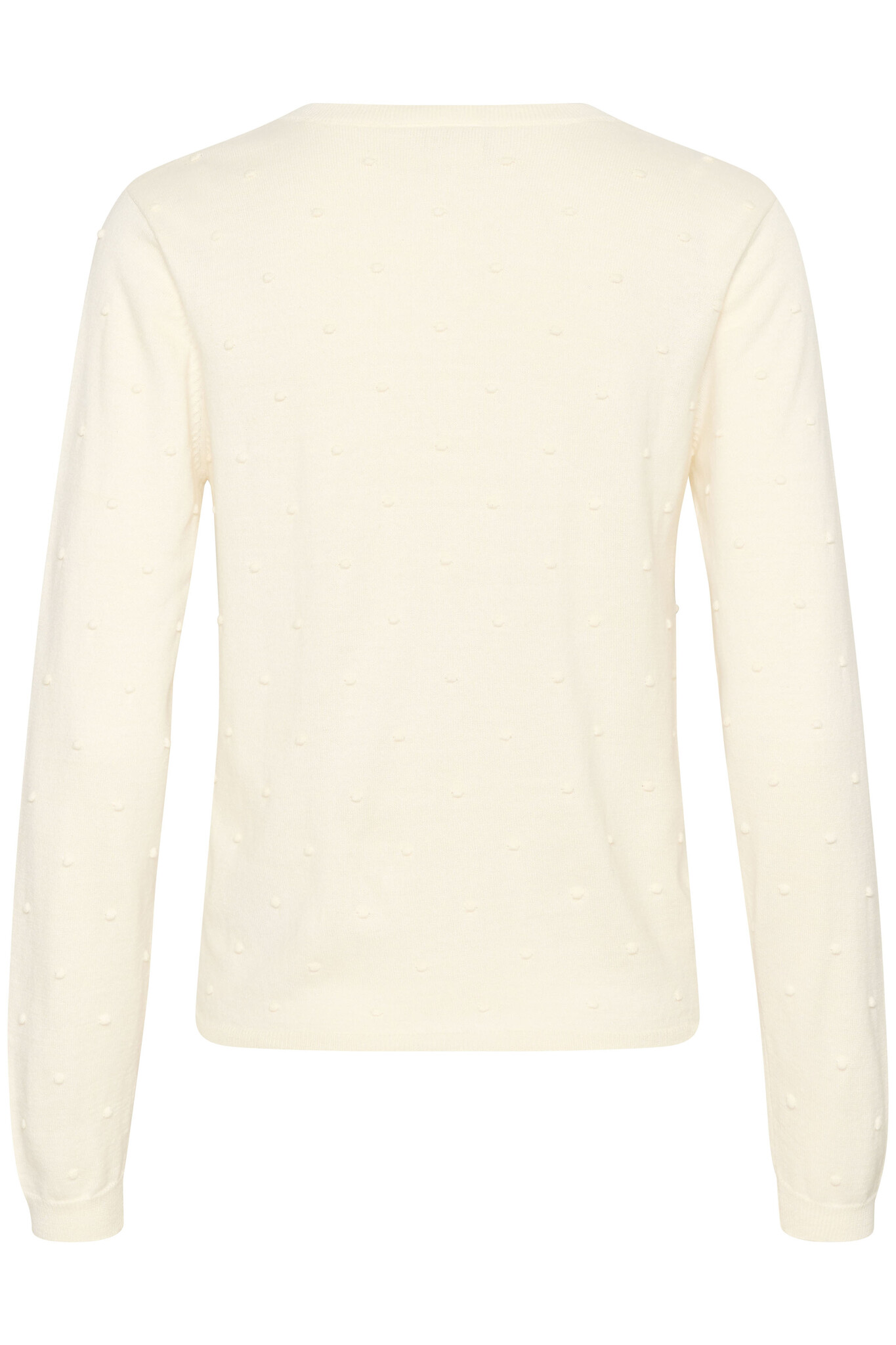 CREAM 10612551 Crhanne knit cardigan eggnog