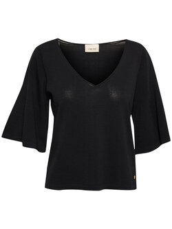 CREAM 10612355 Crmaro knit blouse pitch black