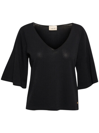 CREAM 10612355 Crmaro knit blouse pitch black