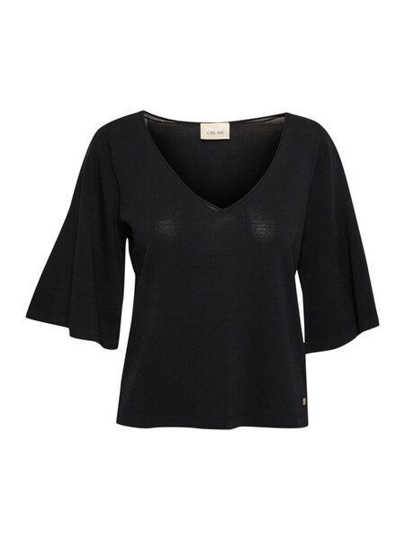 CREAM 10612355 Crmaro knit blouse pitch black
