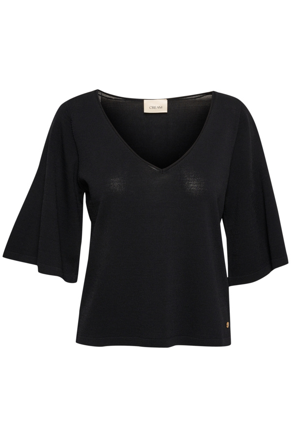 CREAM 10612355 Crmaro knit blouse pitch black
