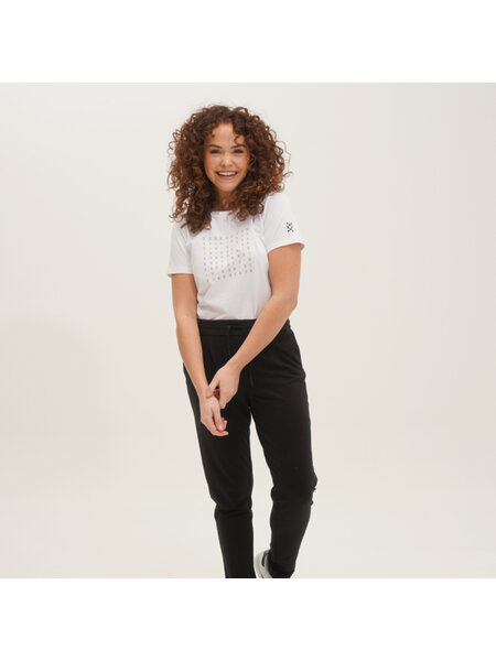 SNEAKERDRESSES TEE WITH PRINT WHITE XXX