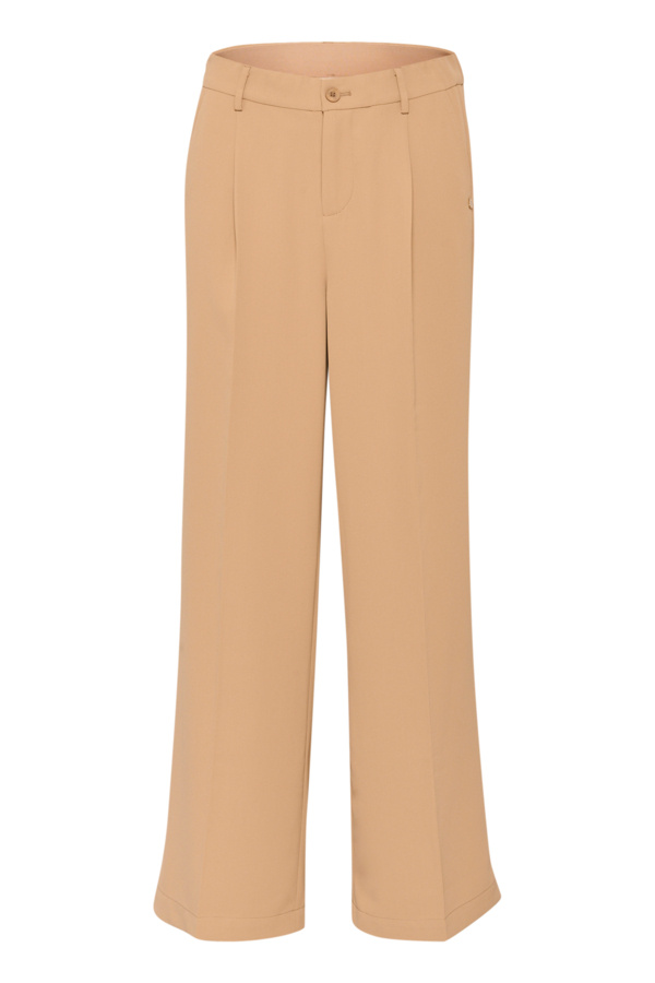 CREAM 10612349 Crbencon full length pant tannin