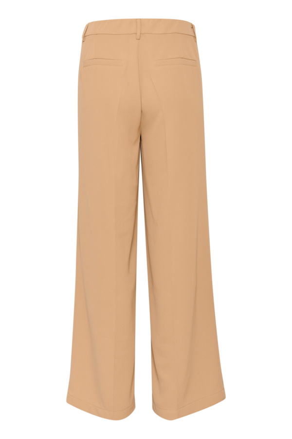 CREAM 10612349 Crbencon full length pant tannin