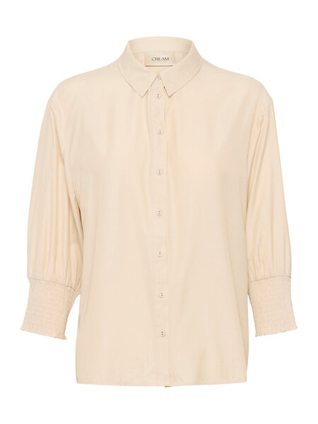 CREAM 10606063 Nolacr shirt oatmeal