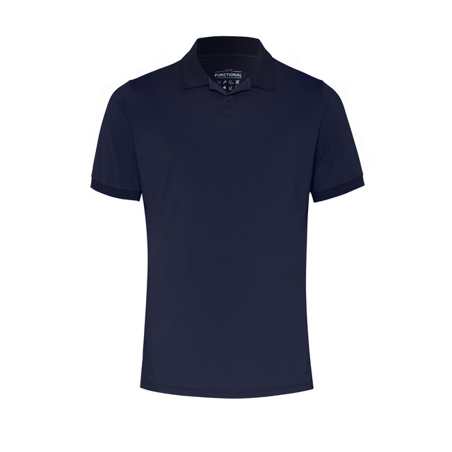 PURE D81325-92910 130 Functional polo slim fit halbarm