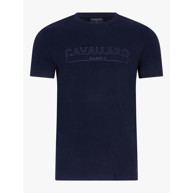 CAVALLARO 117241004 Beciano tee dark blue