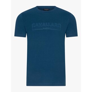 CAVALLARO 117241004 Beciano tee blue opal