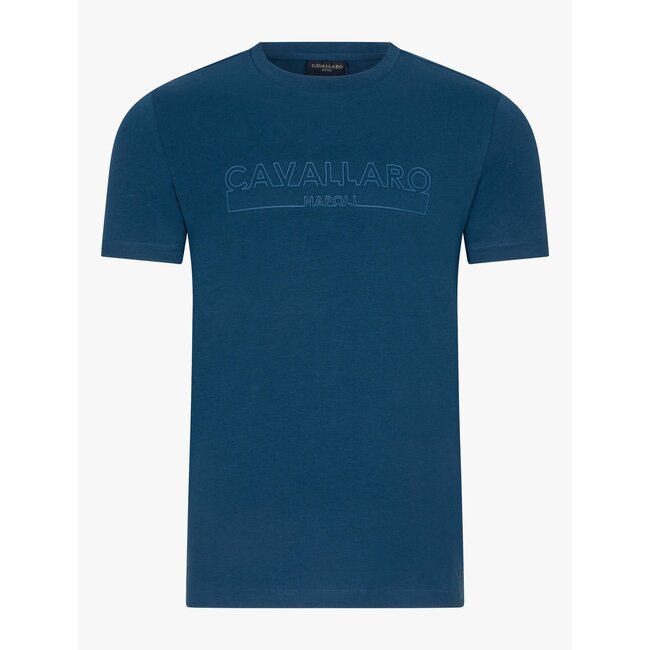 CAVALLARO 117241004 Beciano tee blue opal