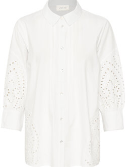 CREAM 10612303 Crrihanna shirt - longer fit snow white