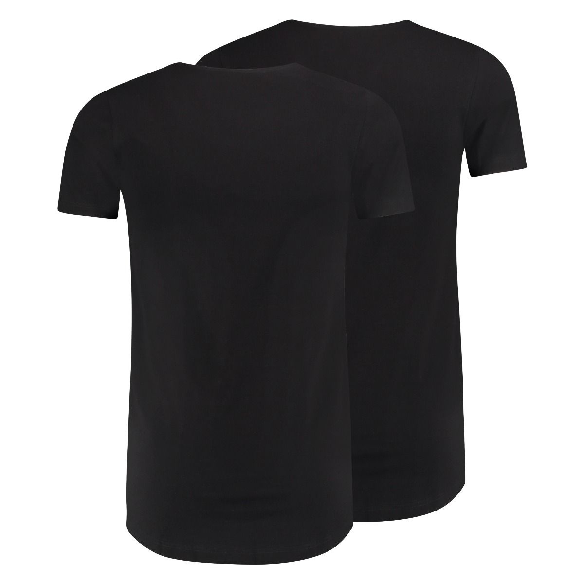 RJ BODYWEAR DEN BOSCH BODY FIT REG. V-NECK 37-051 BLACK