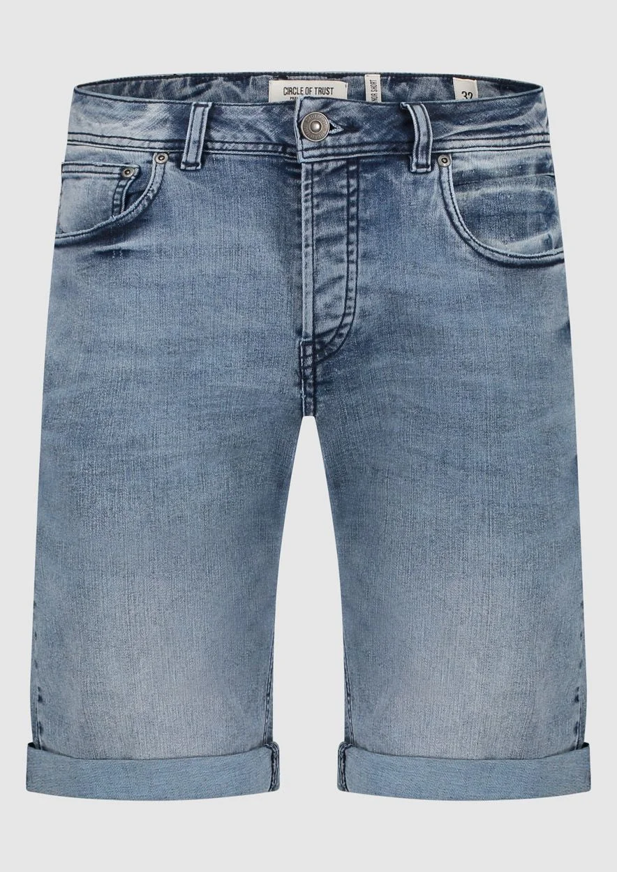 CIRCLE OF TRUST CONNOR SHORT LEAN BLUE