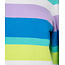 ESQUALO SP24.07024 Sweater stripes pool blue