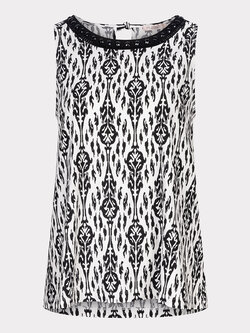 Esqualo HS24.30234 top IKAT print