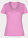 ESQUALO HS24.30225 T-shirt fancy neckline sorbet