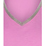 ESQUALO HS24.30225 T-shirt fancy neckline sorbet