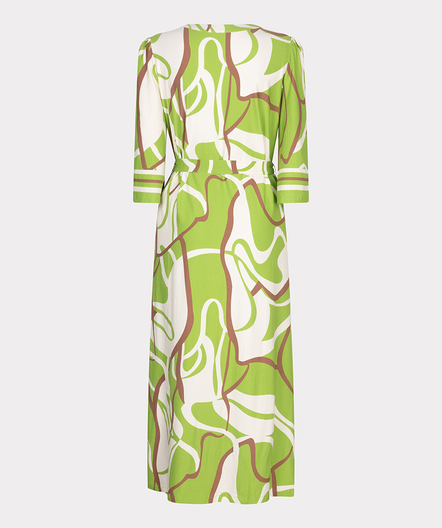 ESQUALO HS24.30208 Dress long paradise swirl sj print