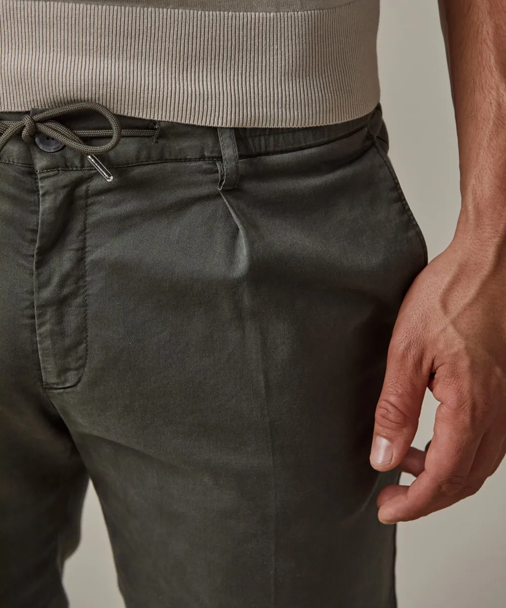 PROFUOMO PP2Q00001A TROUSER SPORTCORD ARMY