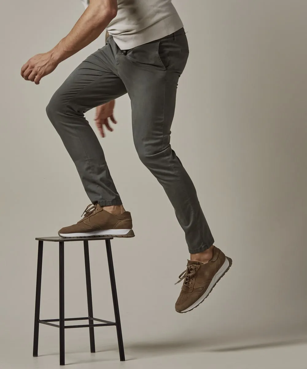 PROFUOMO PP2Q00001A TROUSER SPORTCORD ARMY